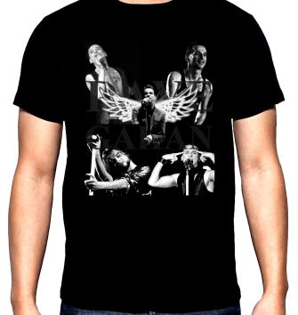 Depeche Mode, Dave Gahan, men's  t-shirt, 100% cotton, S to 5XL
